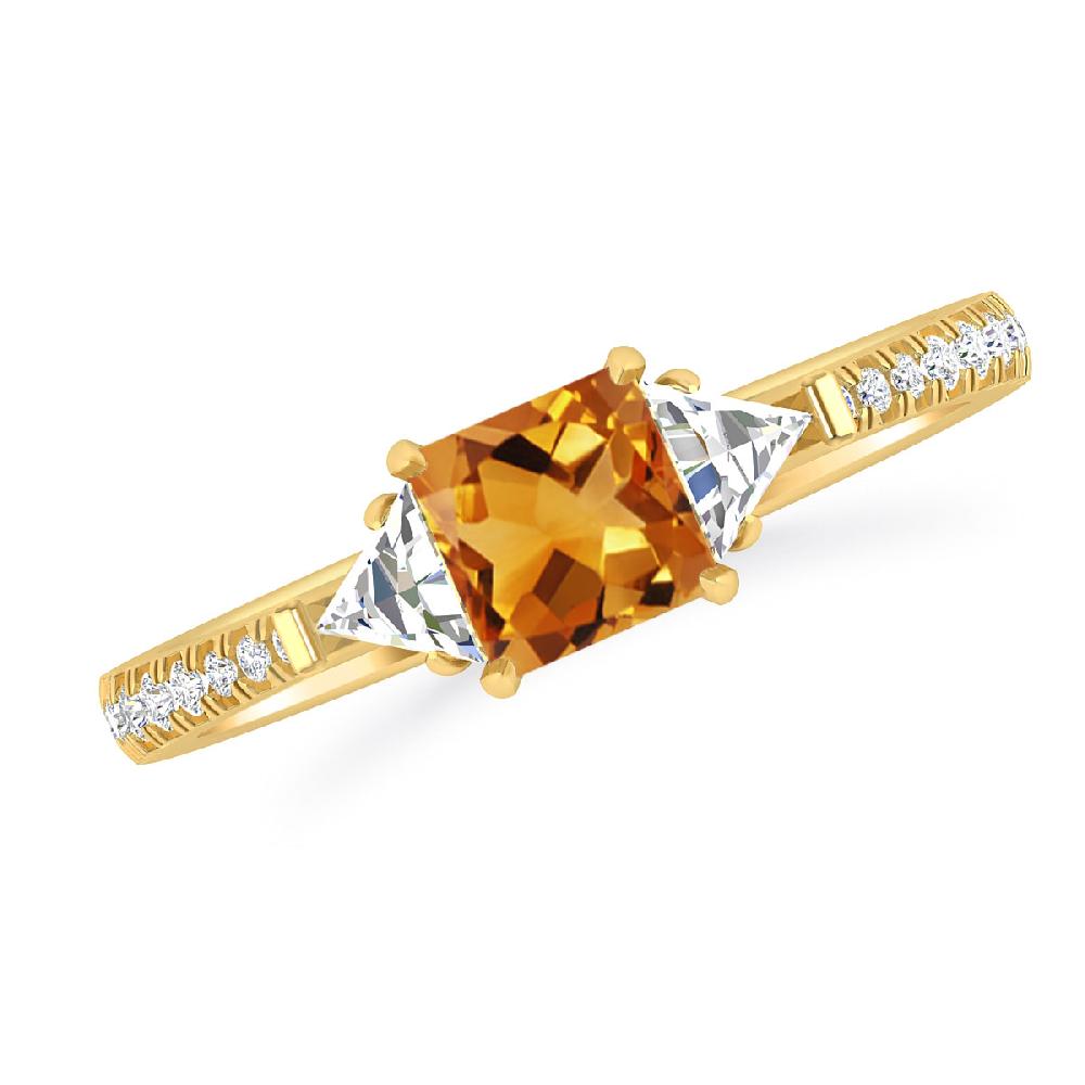 Yellow Gold - Citrine