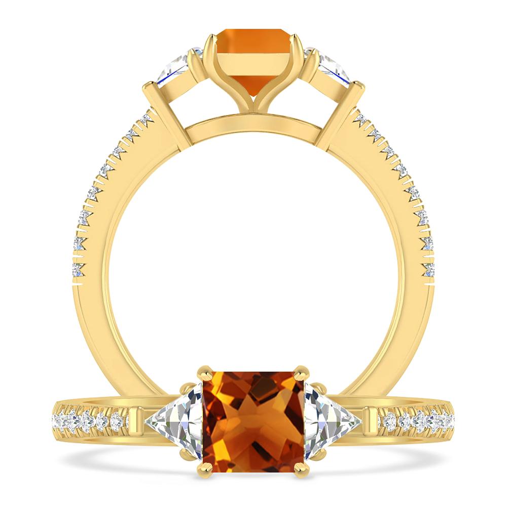 Yellow Gold - Citrine