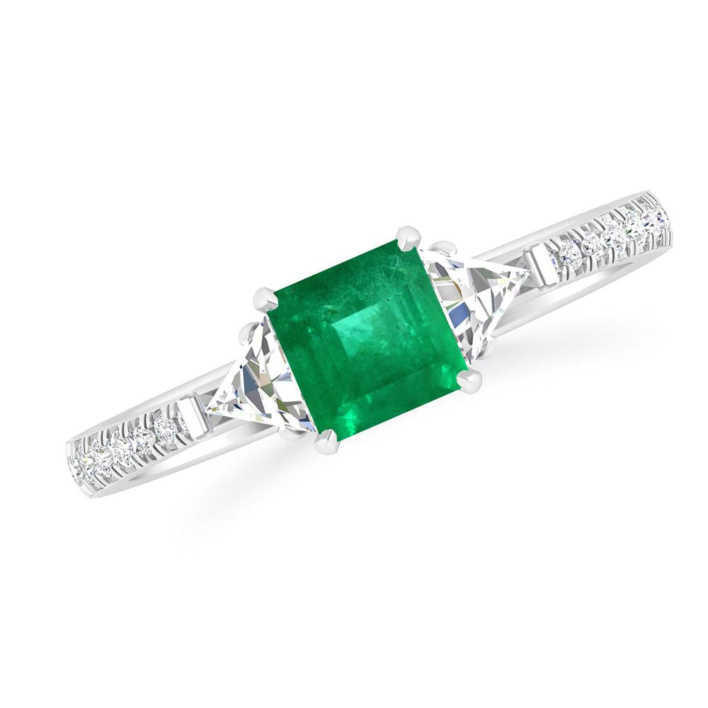 White Gold - Emerald