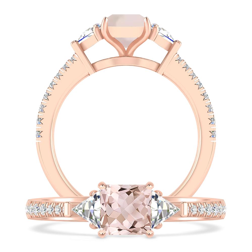 Rose Gold - Morganite