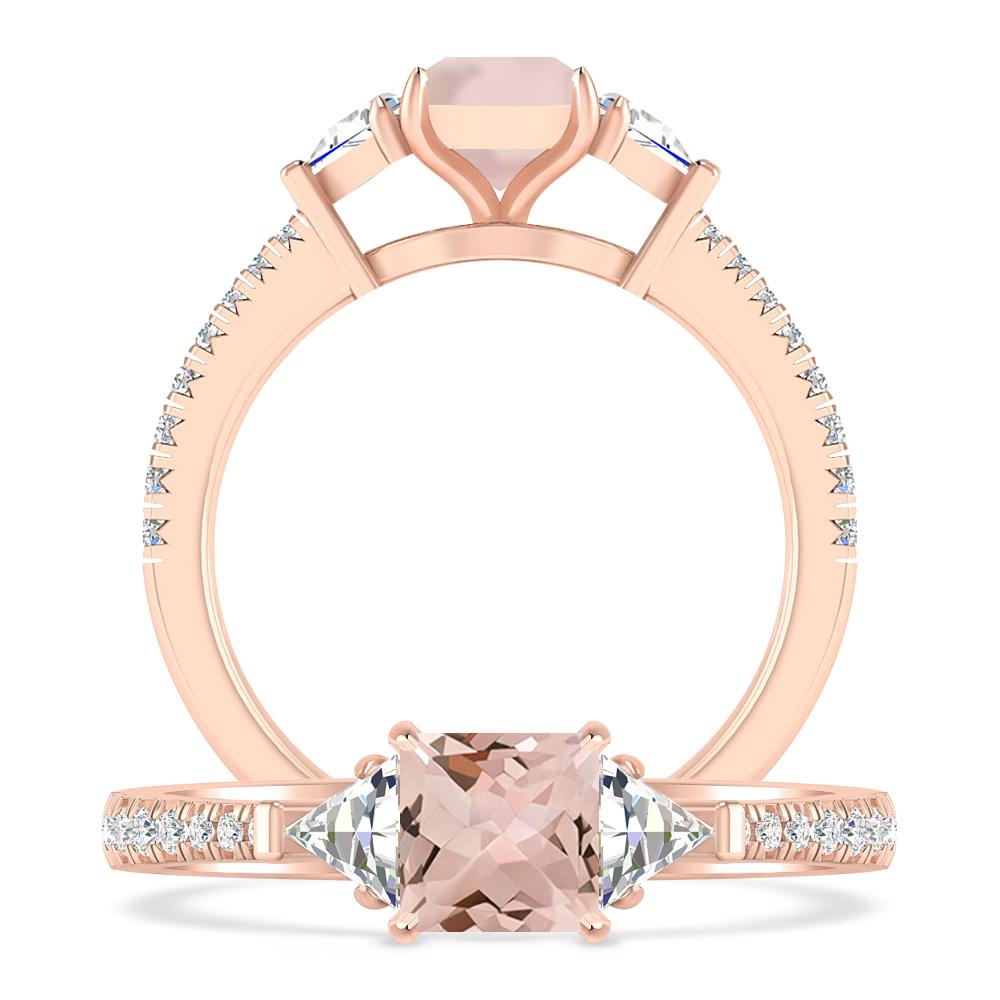 Rose Gold - Morganite