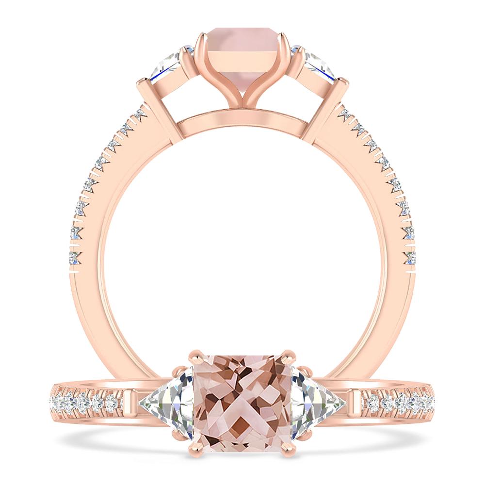 Rose Gold - Morganite
