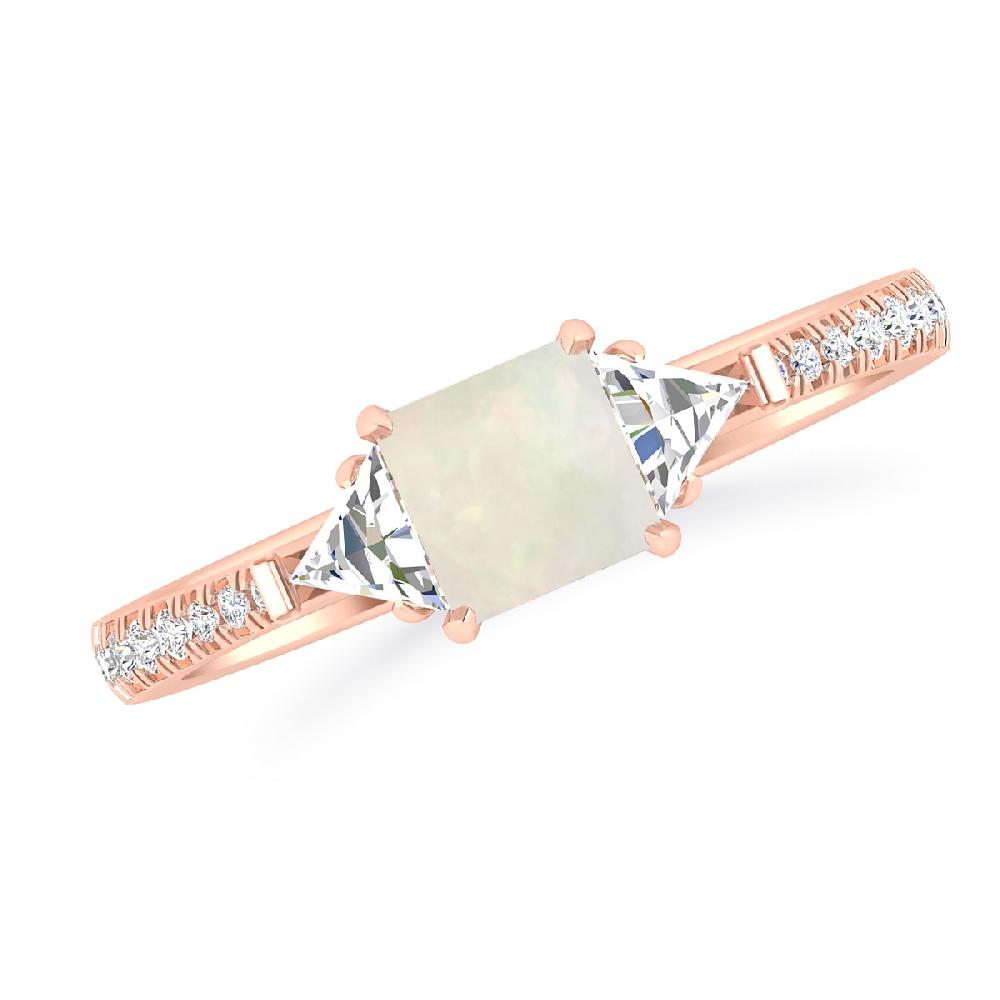 Rose Gold - Opal