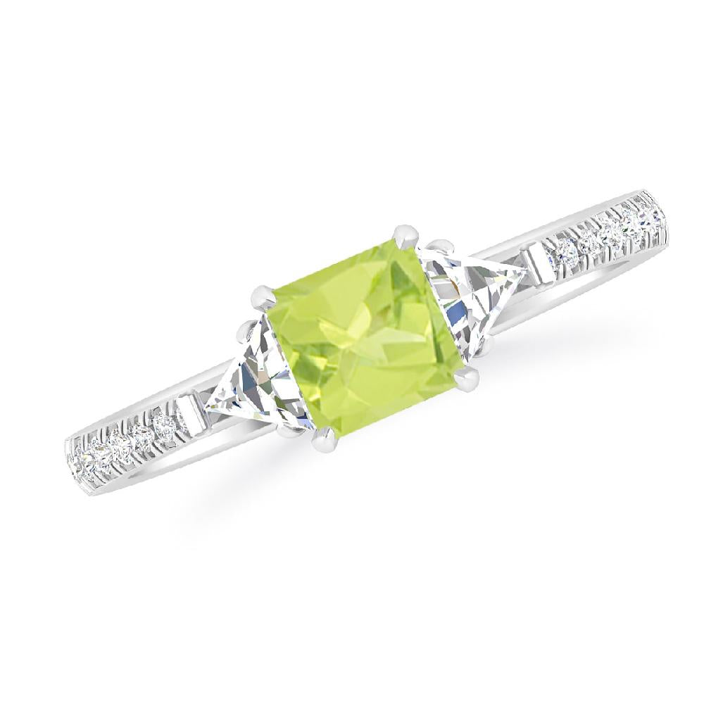 White Gold - Peridot