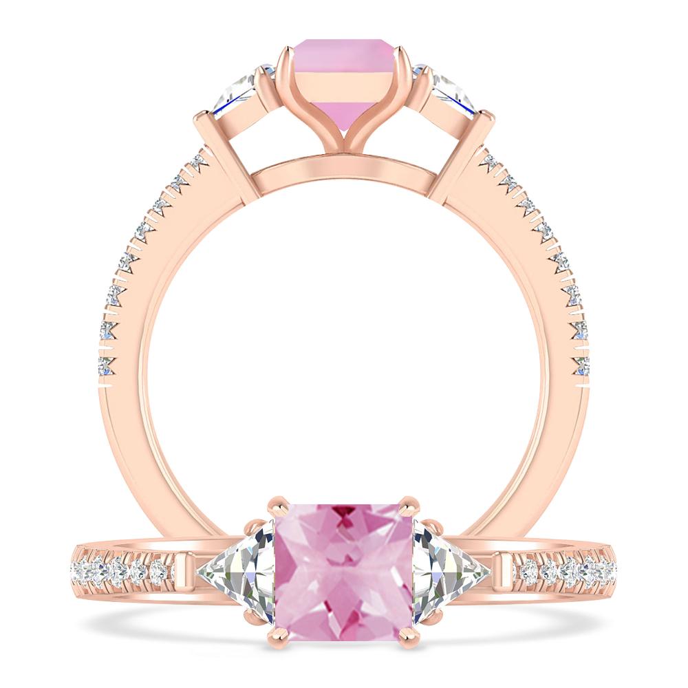 Rose Gold - Pink Tourmaline
