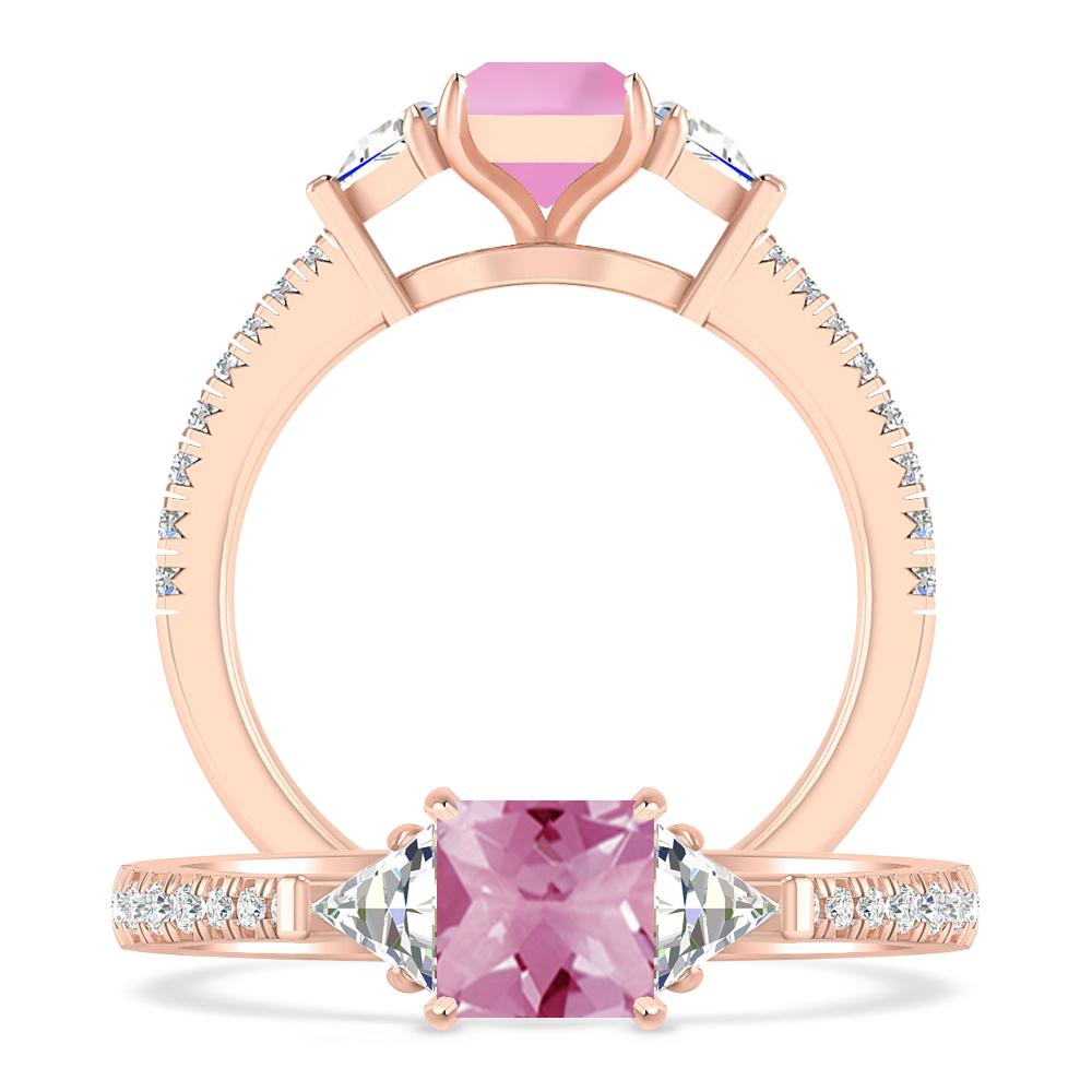 Rose Gold - Pink Tourmaline