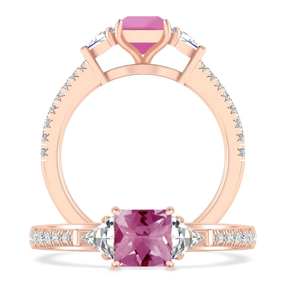 Rose Gold - Pink Tourmaline