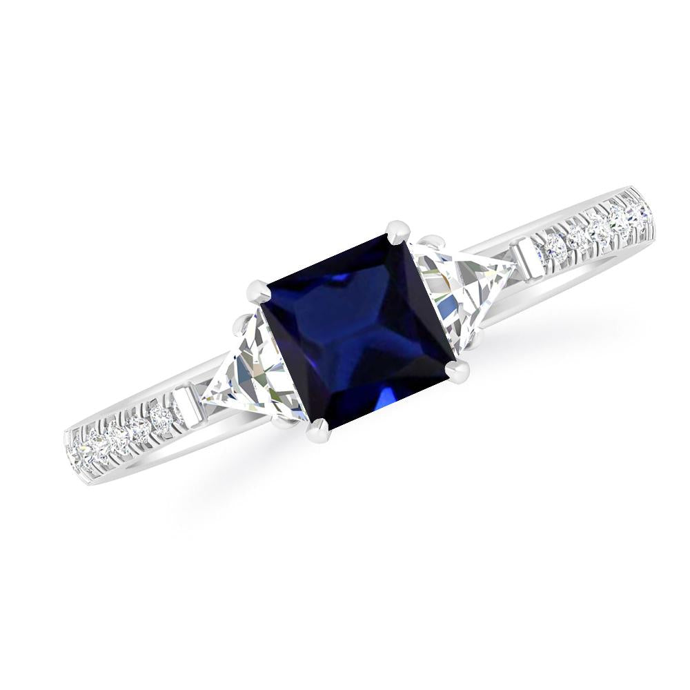 White Gold - Sapphire