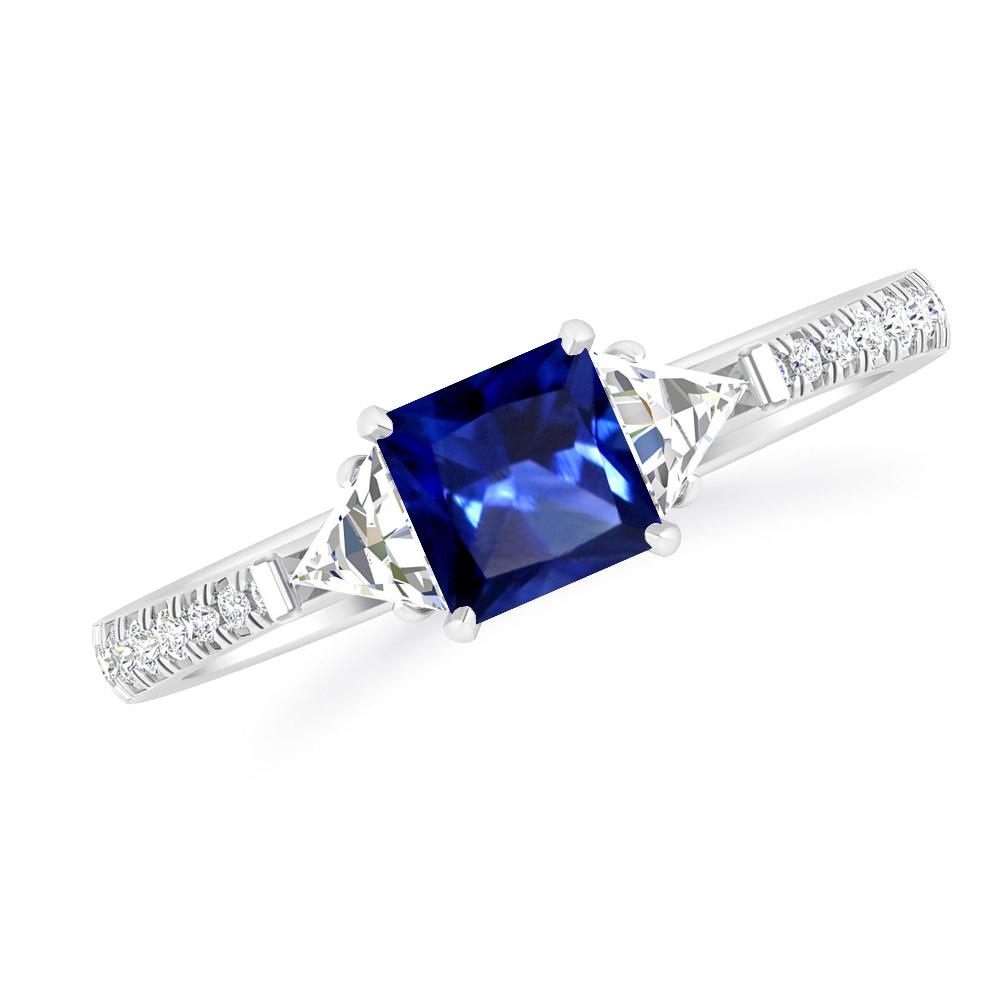 White Gold - Sapphire