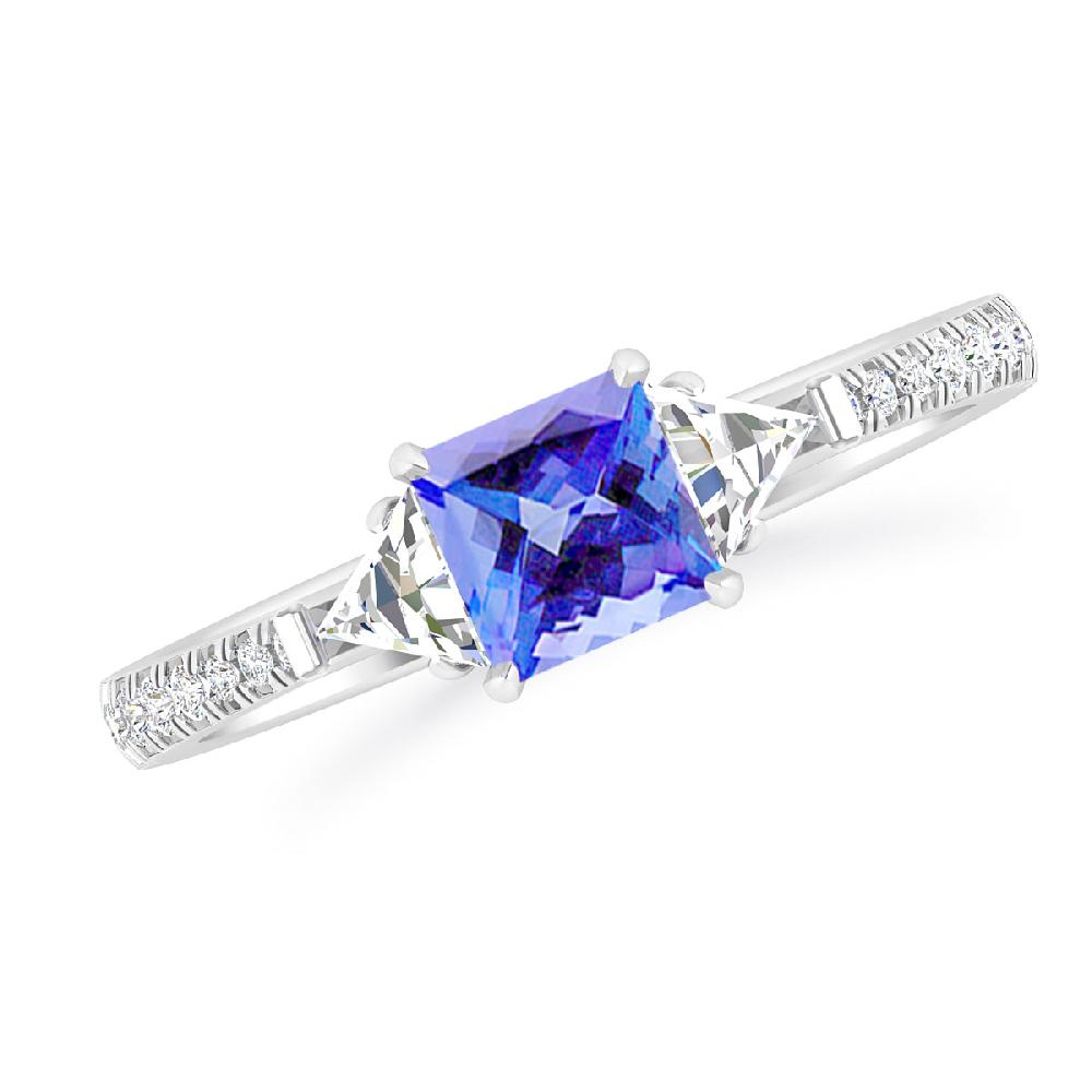 White Gold - Tanzanite