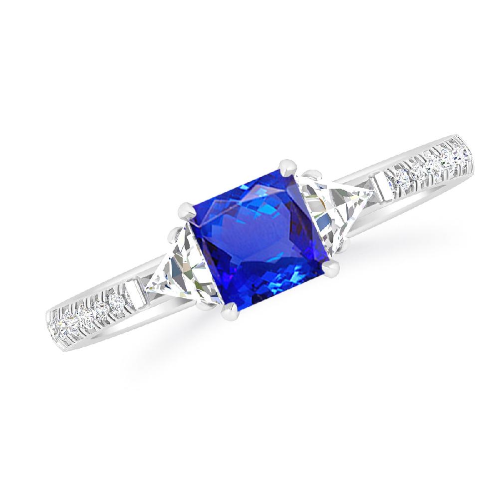 White Gold - Tanzanite