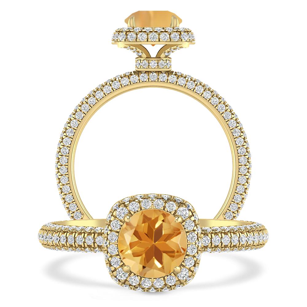 Yellow Gold - Citrine