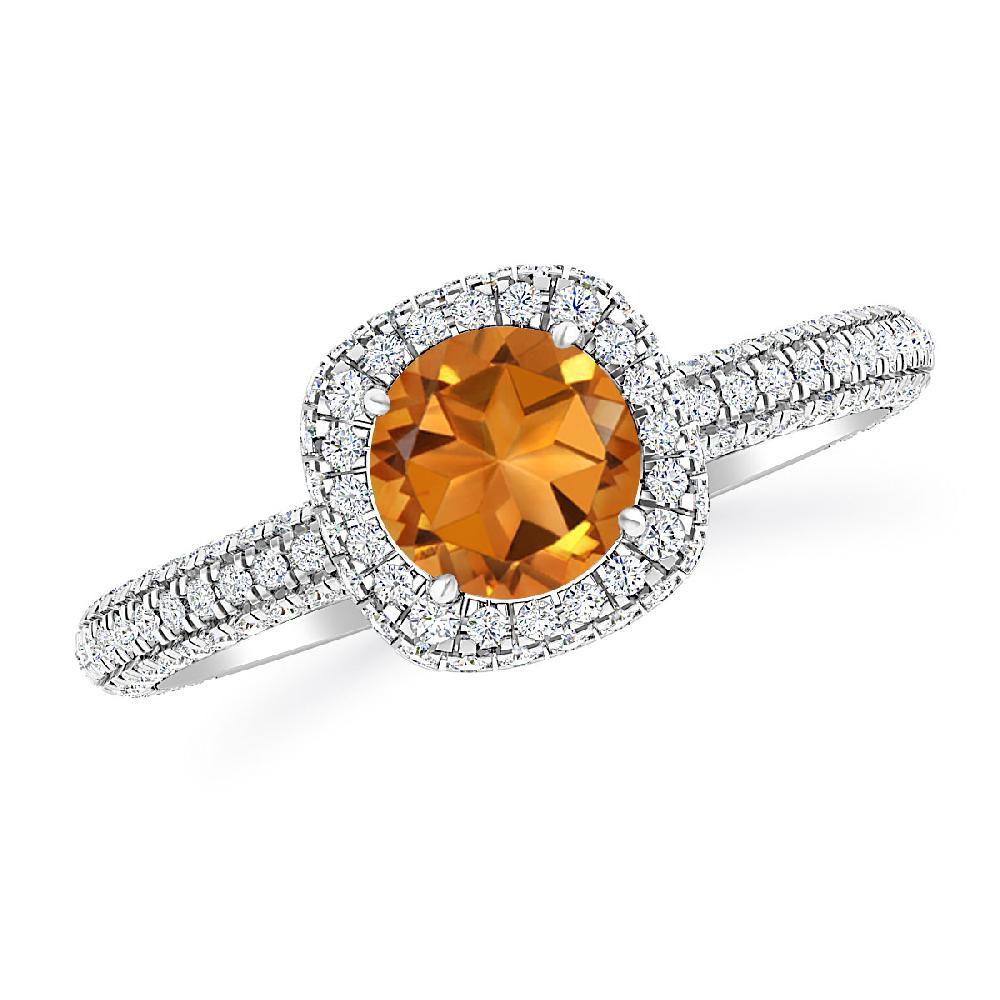 White Gold - Citrine