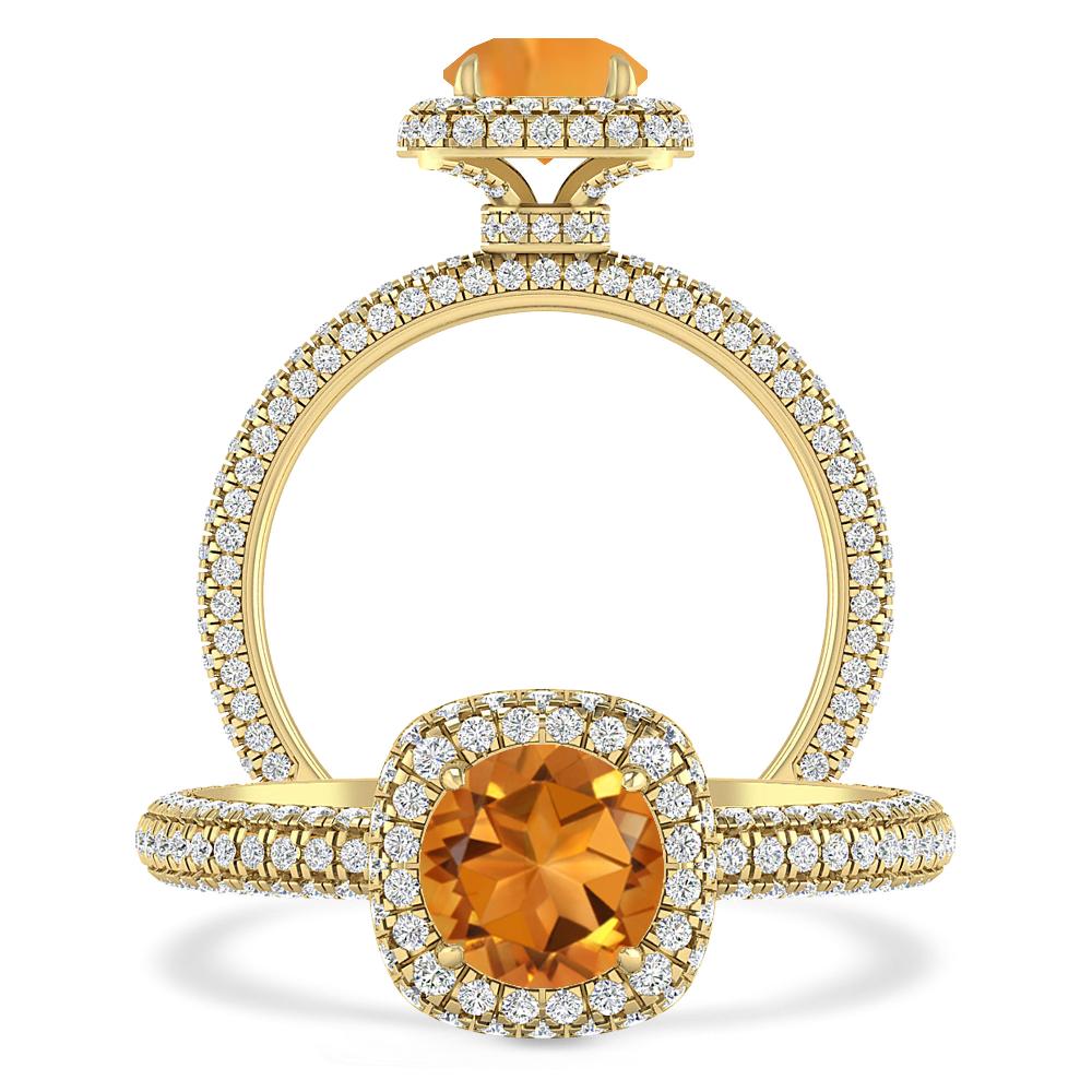 Yellow Gold - Citrine