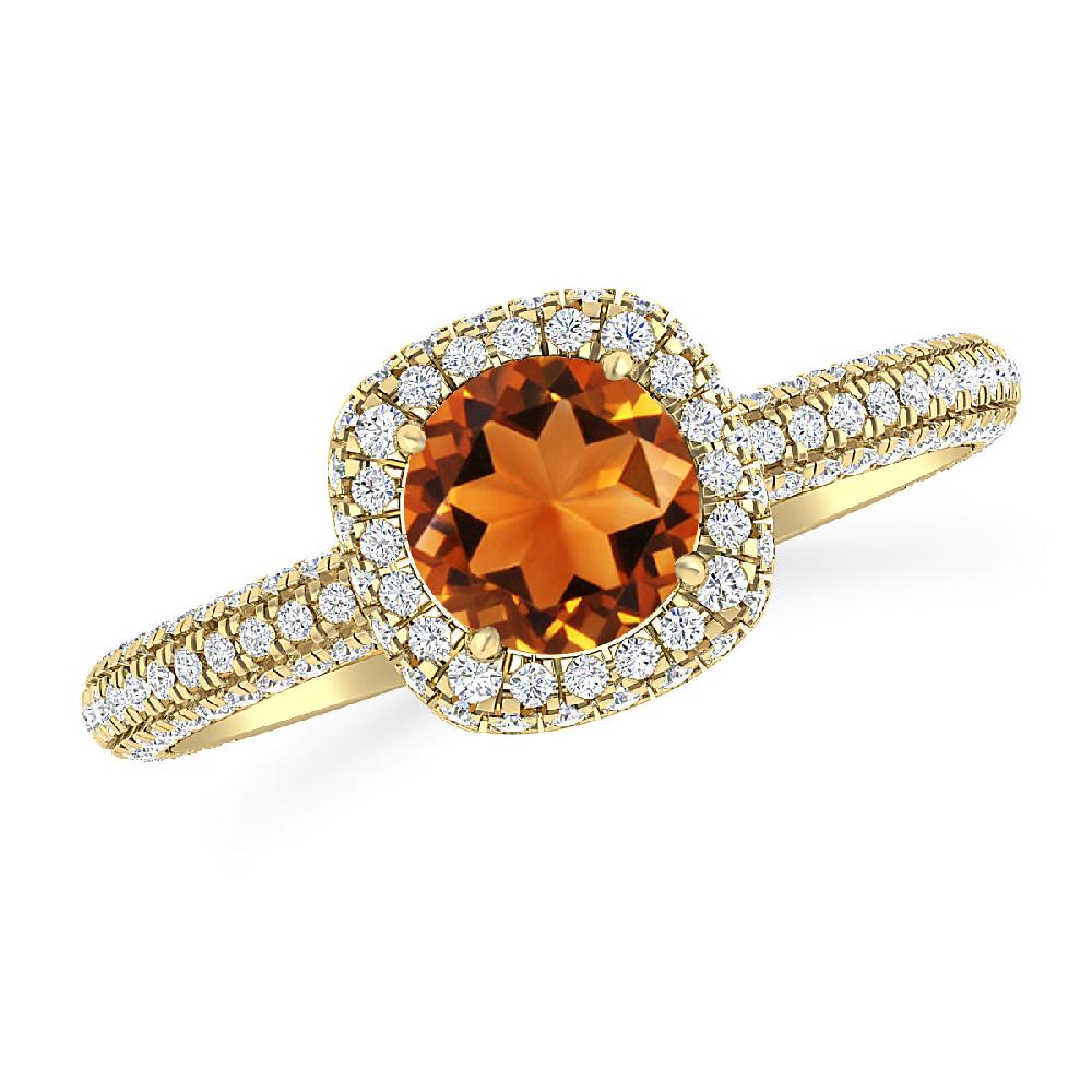 Yellow Gold - Citrine