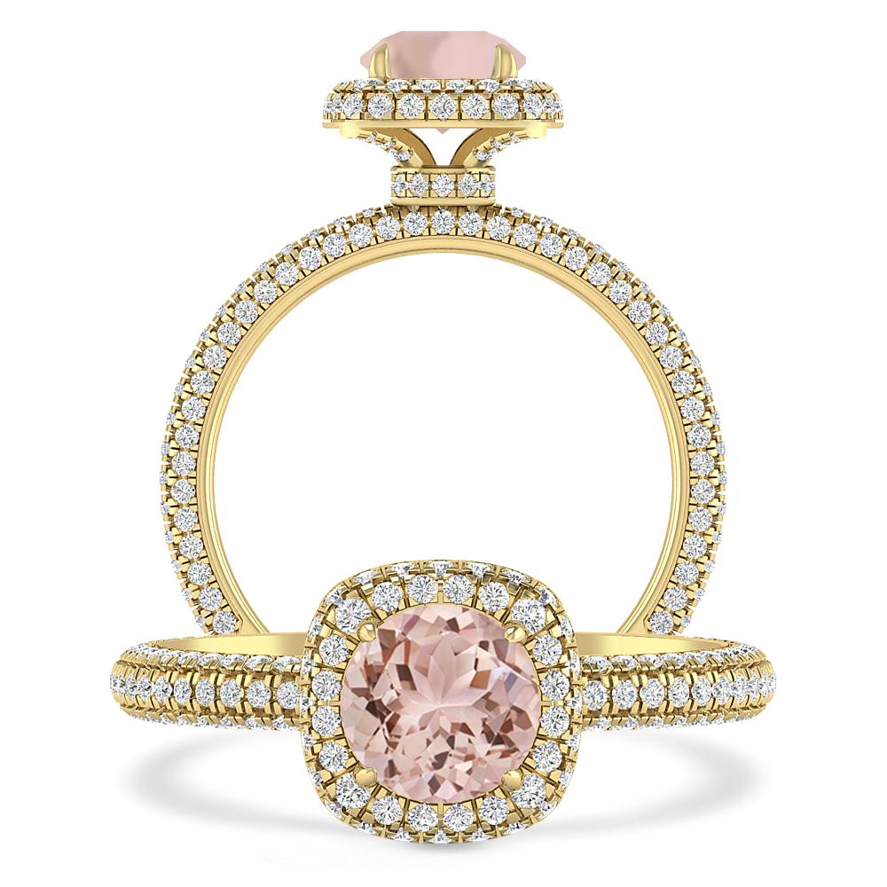 Yellow Gold - Morganite