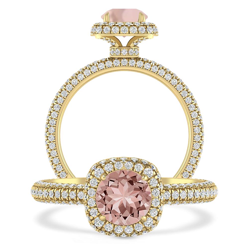 Yellow Gold - Morganite