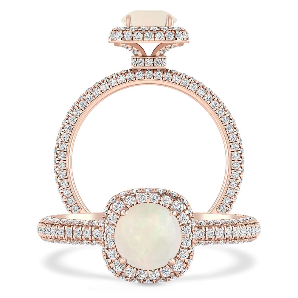 Rose Gold - Opal