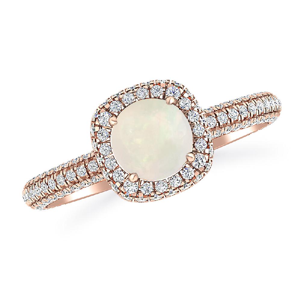 Rose Gold - Opal