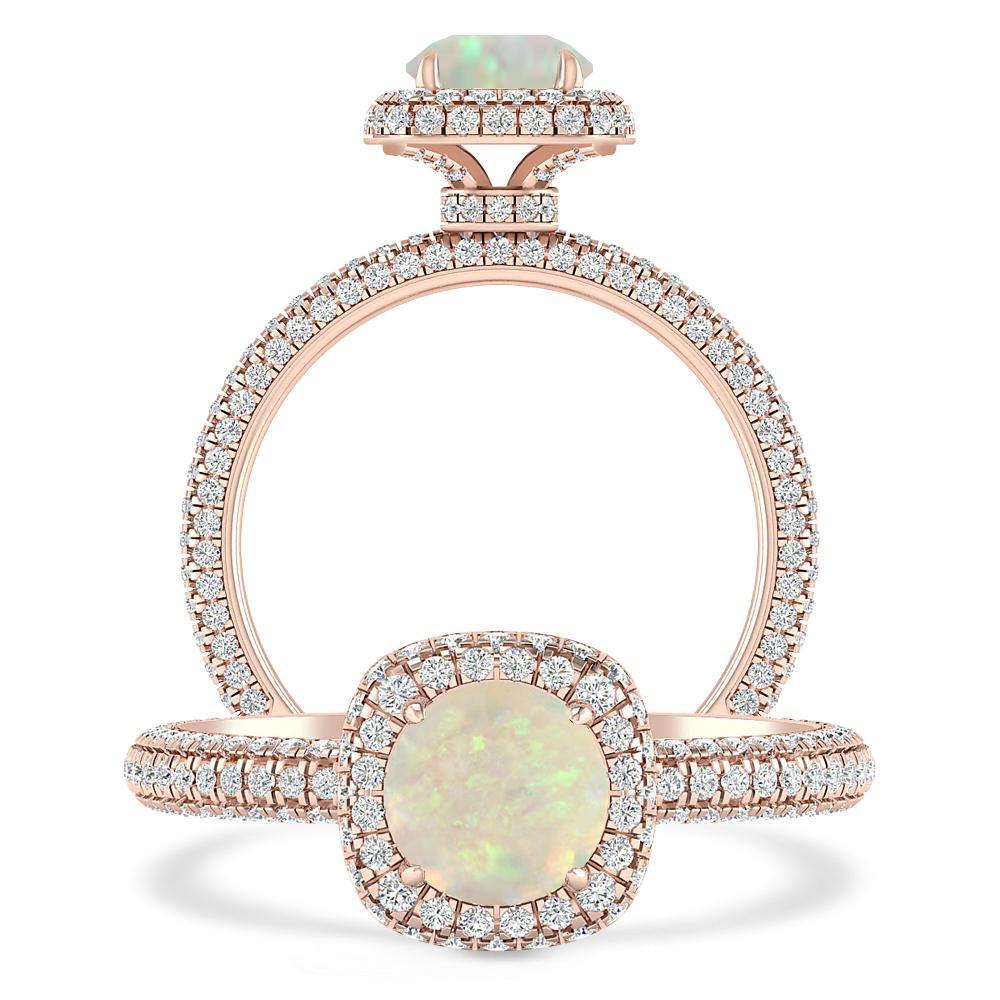 Rose Gold - Opal