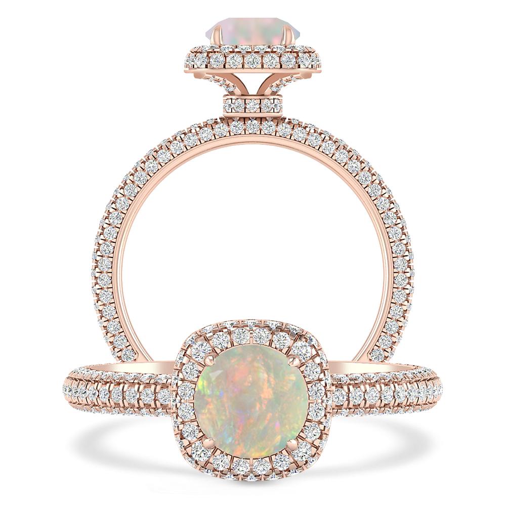 Rose Gold - Opal