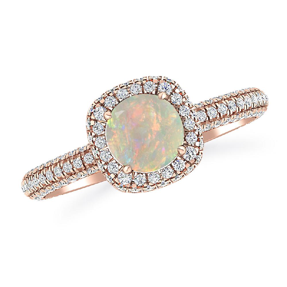 Rose Gold - Opal