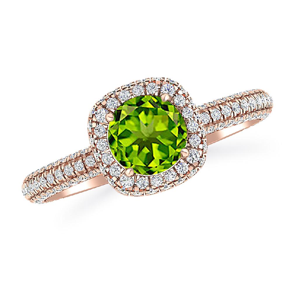 Rose Gold - Peridot