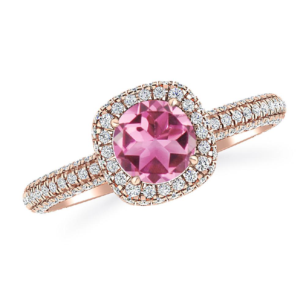 Rose Gold - Pink Tourmaline