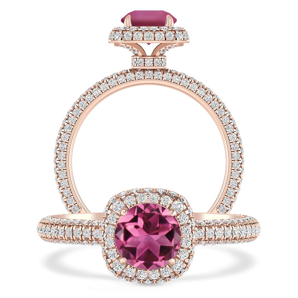 Rose Gold - Pink Tourmaline