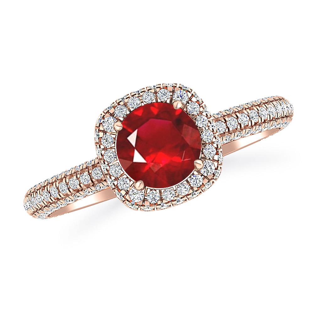 Rose Gold - Ruby