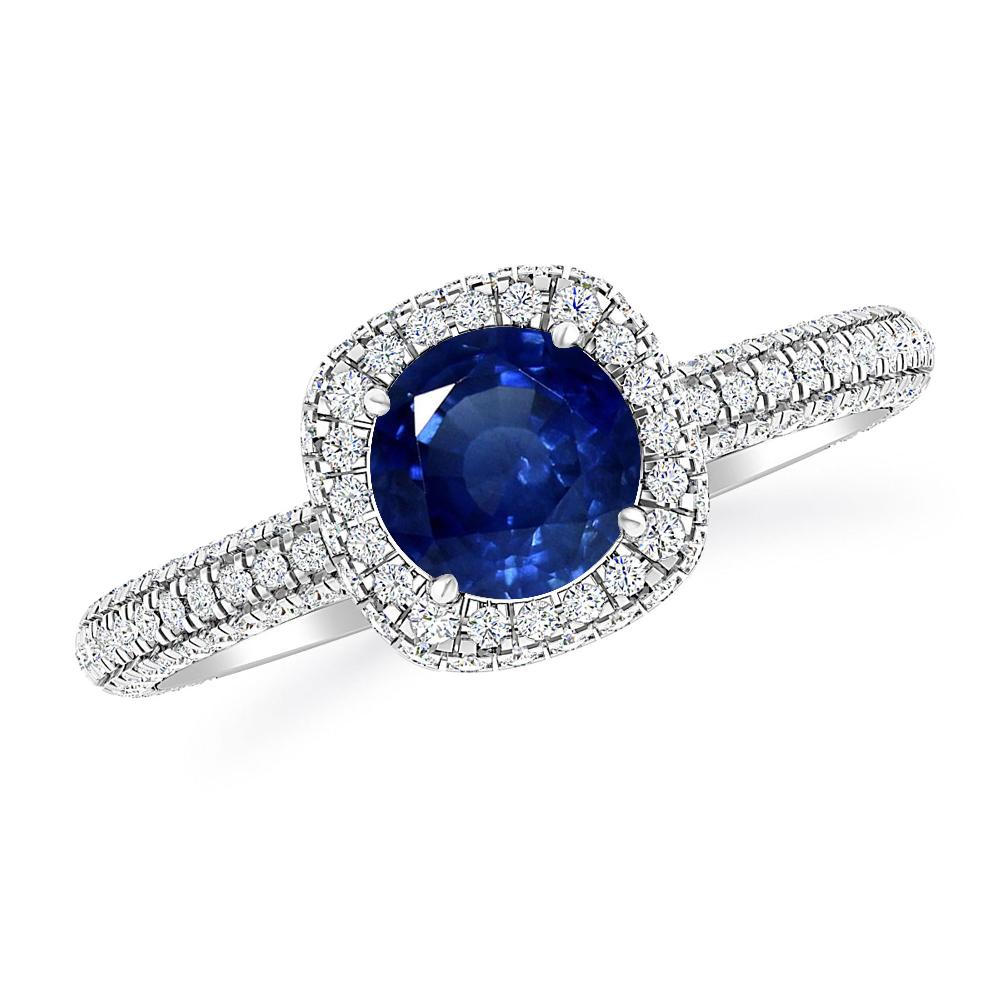 White Gold - Sapphire
