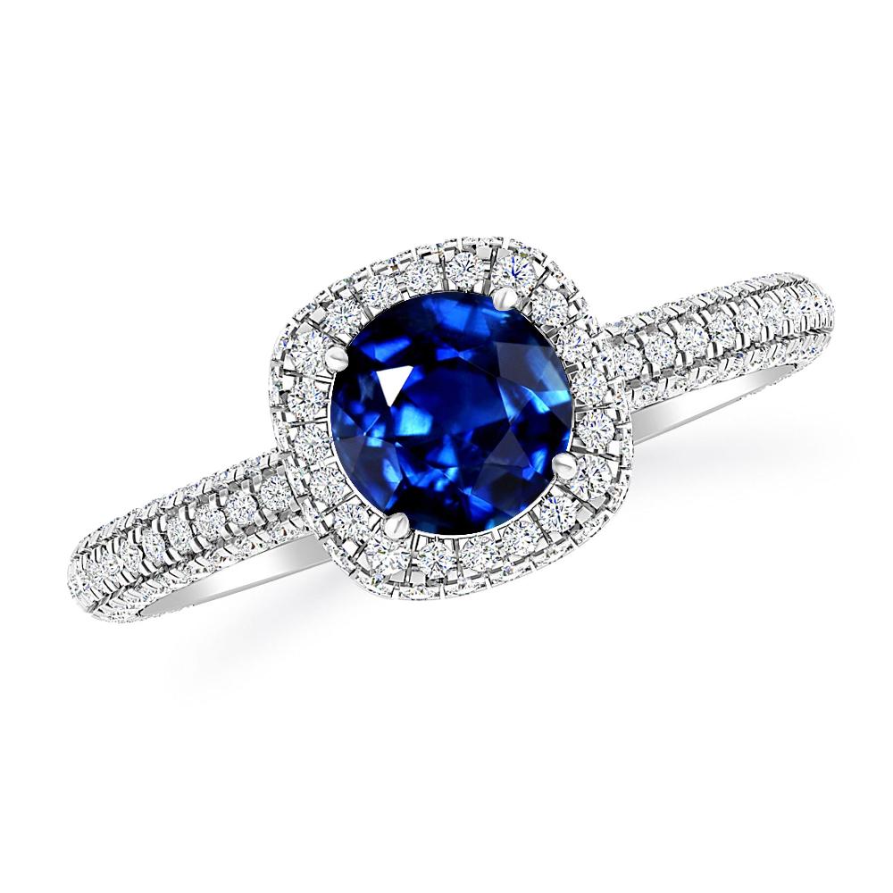 White Gold - Sapphire