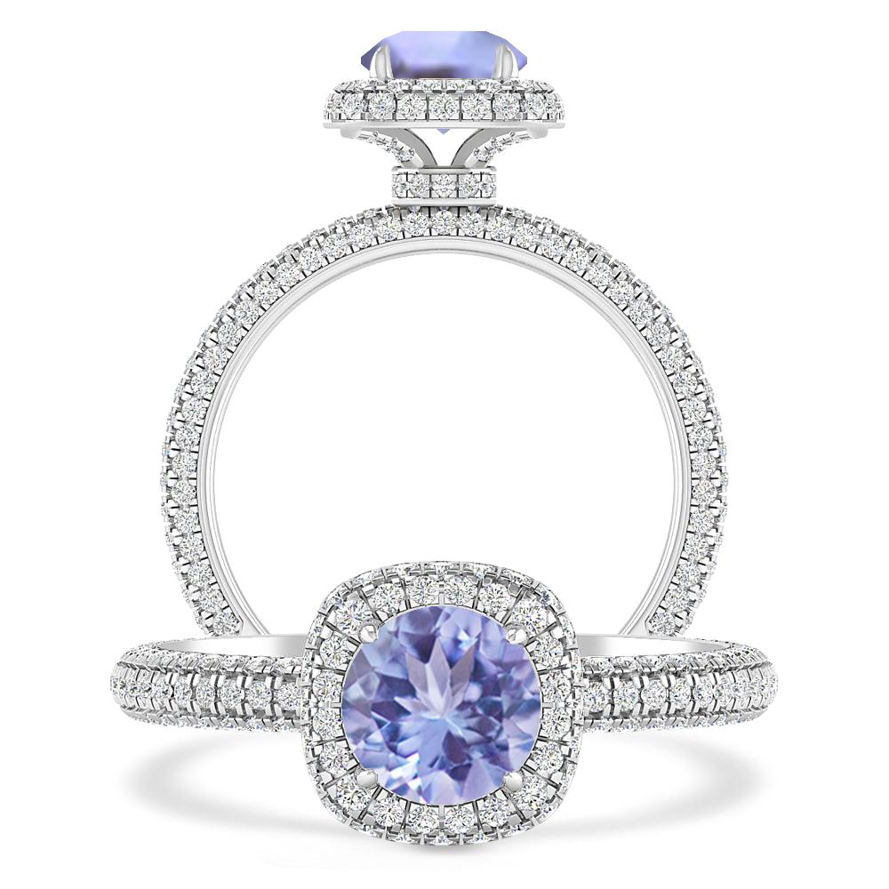 White Gold - Tanzanite