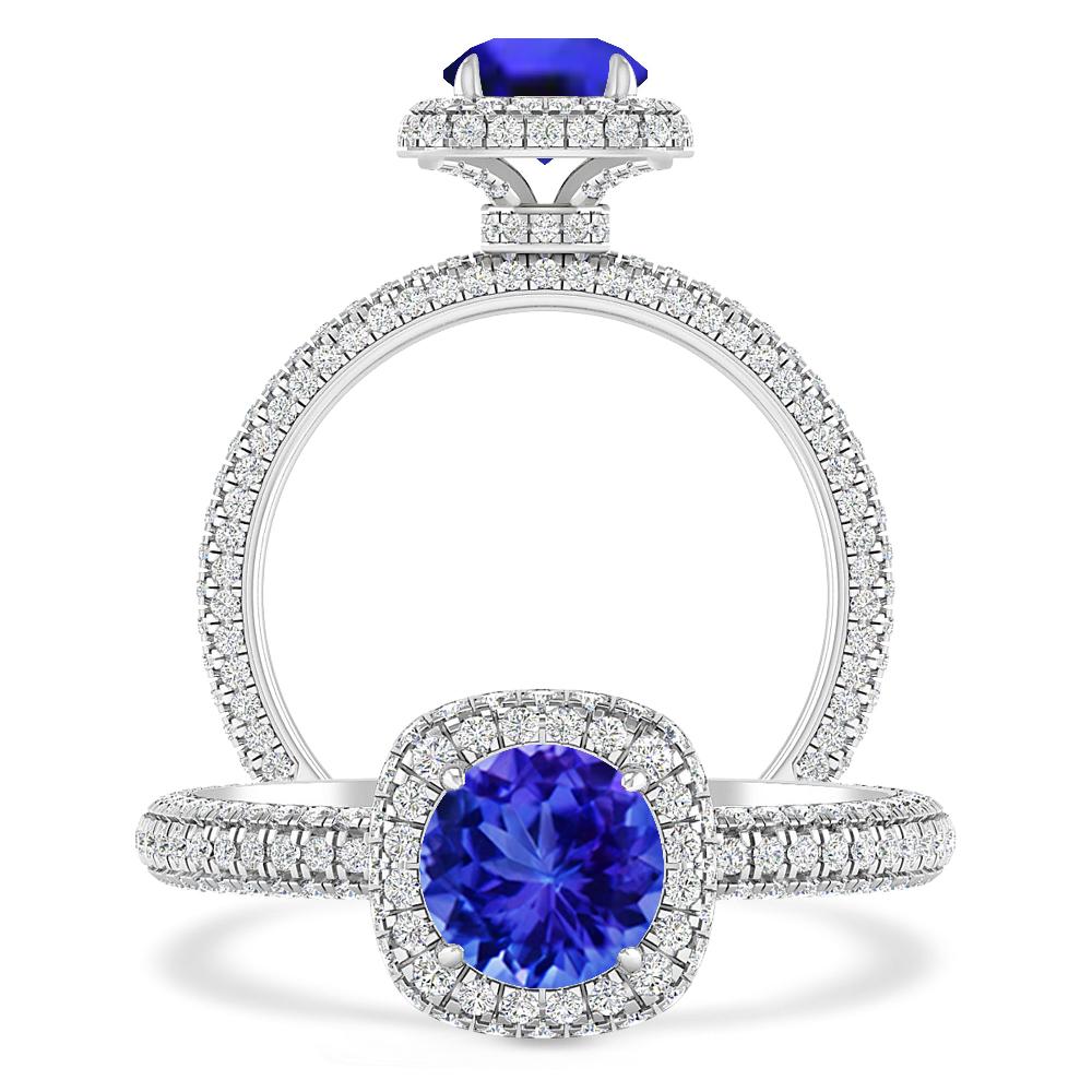 White Gold - Tanzanite