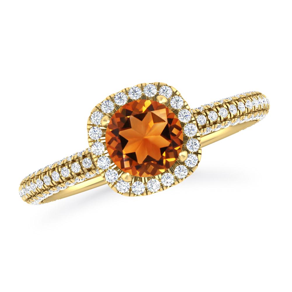 Yellow Gold - Citrine