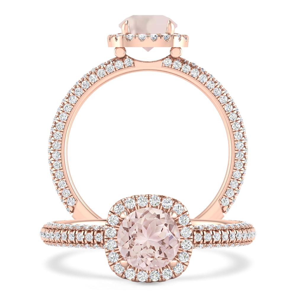 Rose Gold - Morganite