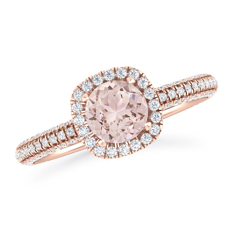 Rose Gold - Morganite