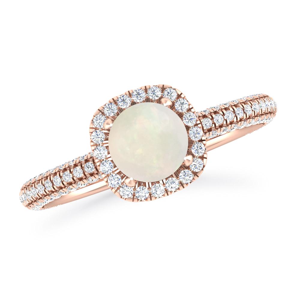 Rose Gold - Opal