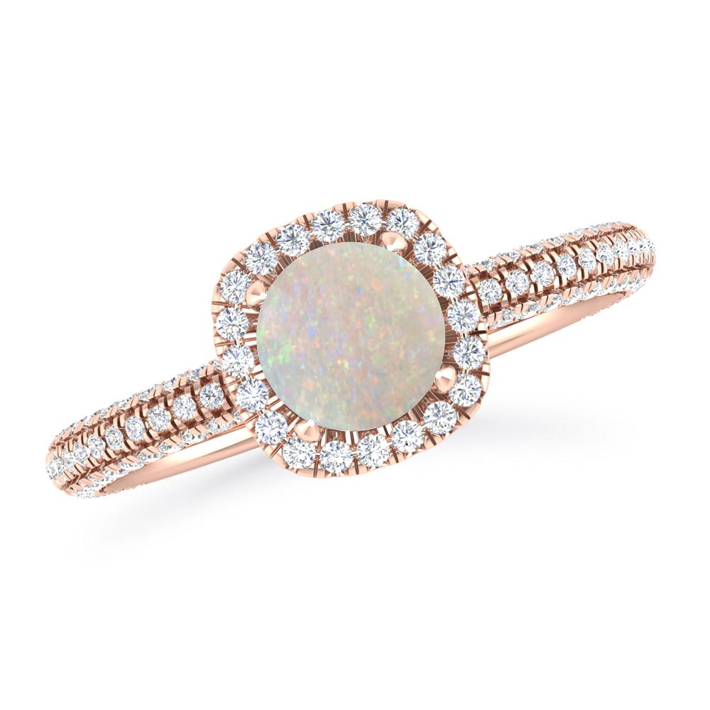 Rose Gold - Opal