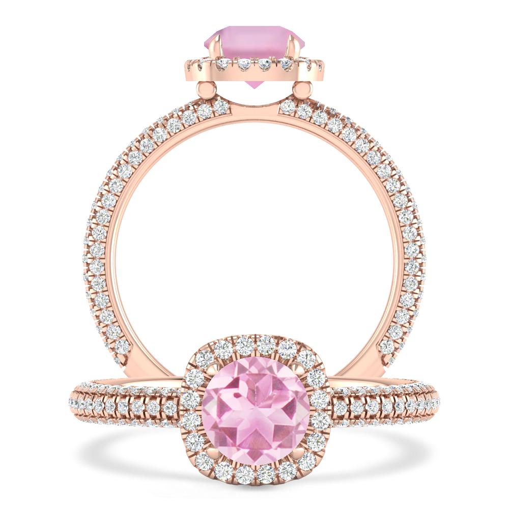 Rose Gold - Pink Tourmaline