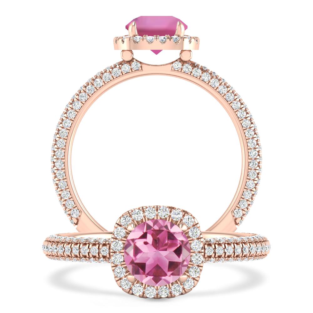 Rose Gold - Pink Tourmaline