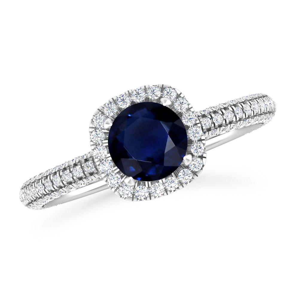 White Gold - Sapphire