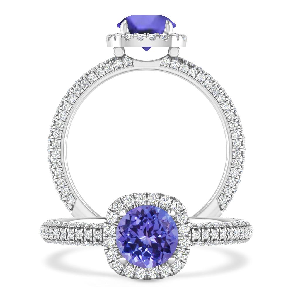 White Gold - Tanzanite