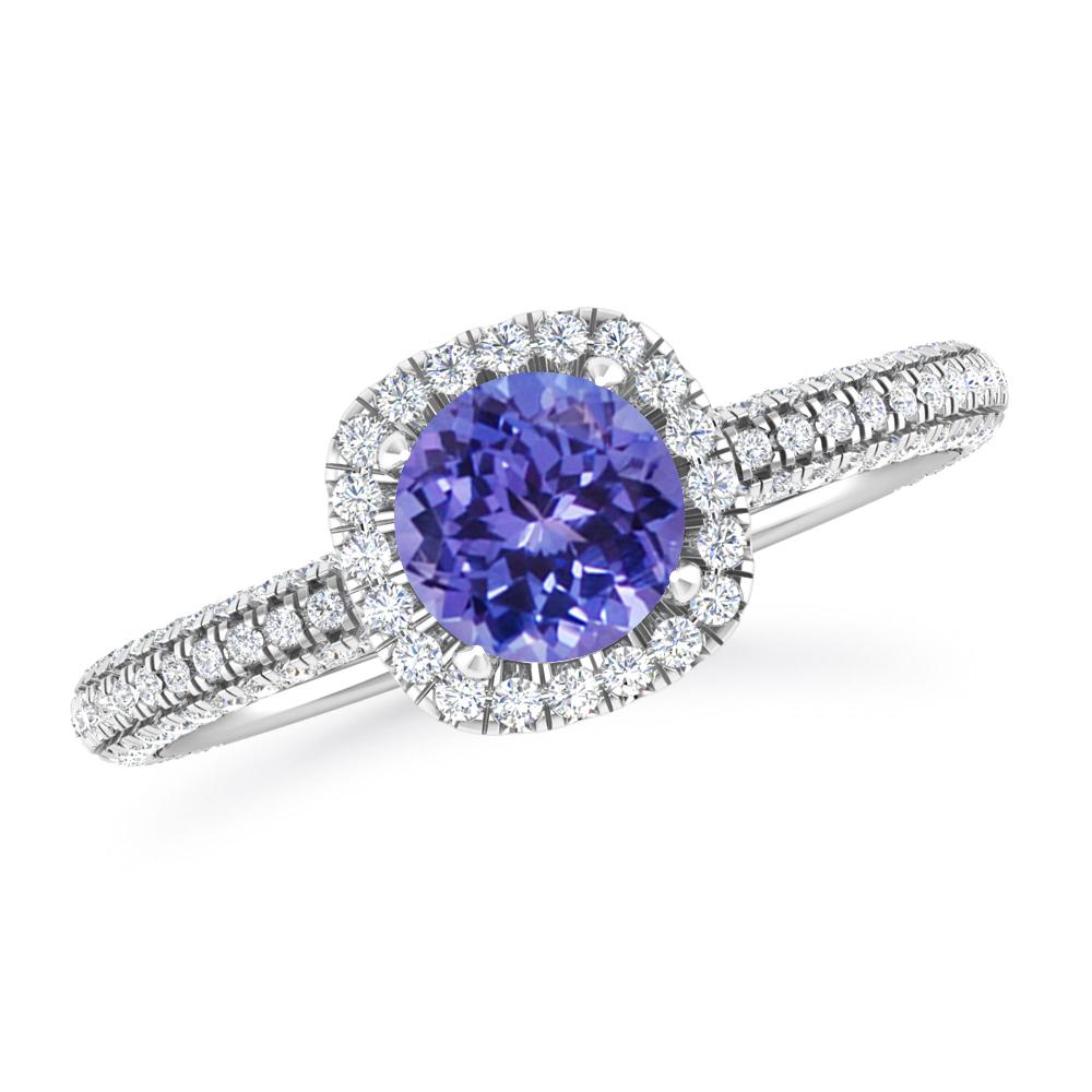 White Gold - Tanzanite