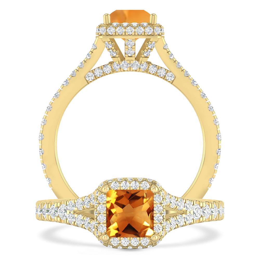 Yellow Gold - Citrine