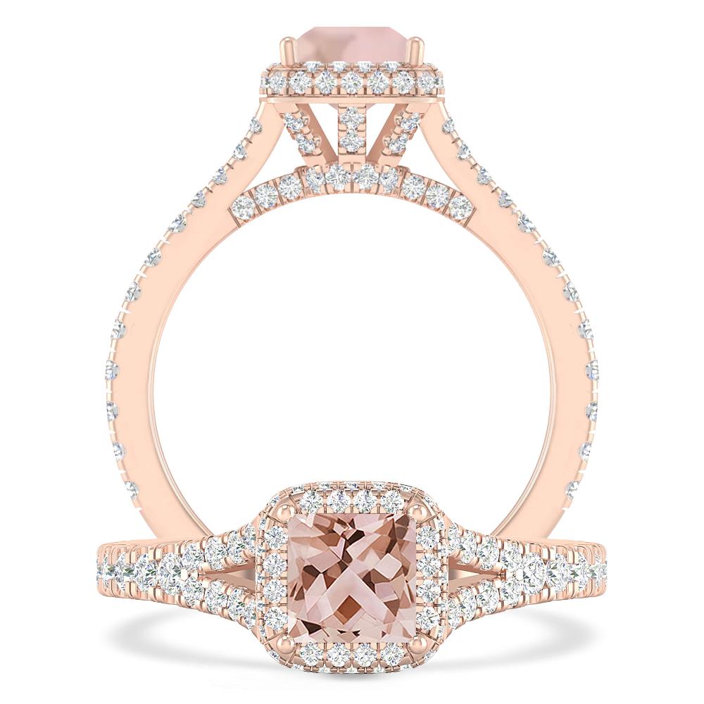 Rose Gold - Morganite