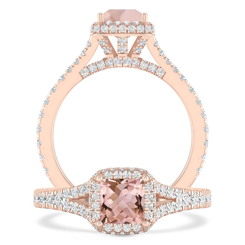 Rose Gold - Morganite