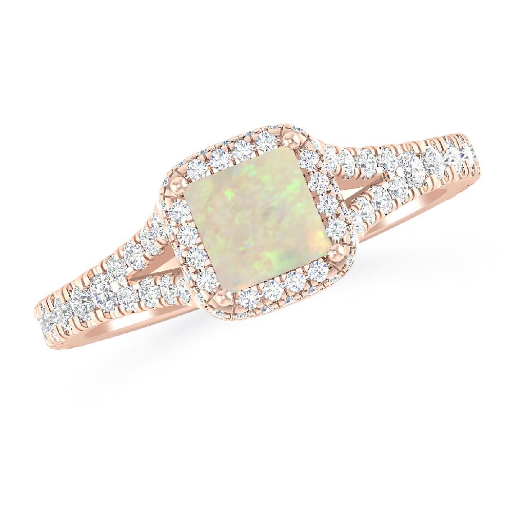 Rose Gold - Opal