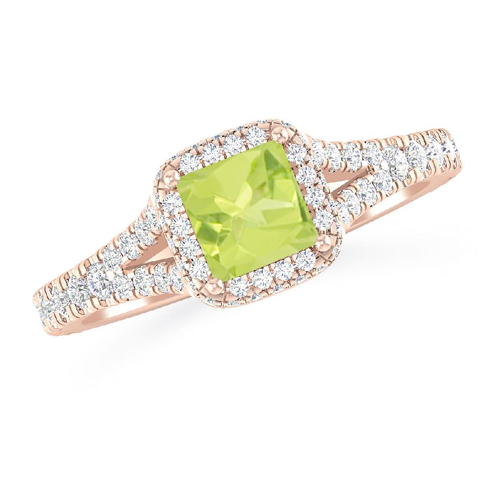 Rose Gold - Peridot