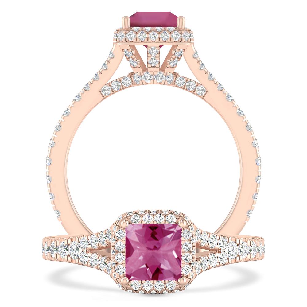 Rose Gold - Pink Tourmaline